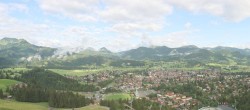 Archiv Foto Webcam Skisprungarena Oberstdorf 07:00
