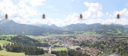 Archiv Foto Webcam Skisprungarena Oberstdorf 15:00
