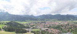 Archiv Foto Webcam Skisprungarena Oberstdorf 13:00