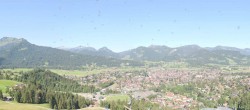 Archiv Foto Webcam Skisprungarena Oberstdorf 09:00
