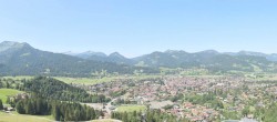 Archiv Foto Webcam Skisprungarena Oberstdorf 11:00
