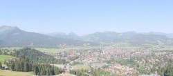 Archiv Foto Webcam Skisprungarena Oberstdorf 09:00