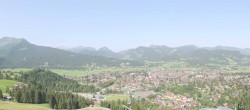 Archiv Foto Webcam Skisprungarena Oberstdorf 09:00