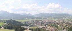 Archiv Foto Webcam Skisprungarena Oberstdorf 13:00