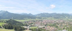 Archiv Foto Webcam Skisprungarena Oberstdorf 11:00