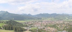 Archiv Foto Webcam Skisprungarena Oberstdorf 04:00