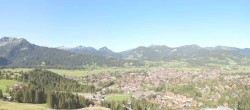 Archiv Foto Webcam Skisprungarena Oberstdorf 09:00