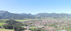 Archiv Foto Webcam Skisprungarena Oberstdorf 11:00