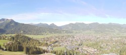Archiv Foto Webcam Skisprungarena Oberstdorf 09:00
