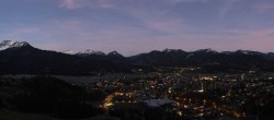 Archiv Foto Webcam Skisprungarena Oberstdorf 05:00
