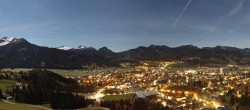 Archiv Foto Webcam Skisprungarena Oberstdorf 23:00