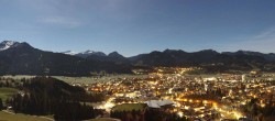 Archiv Foto Webcam Skisprungarena Oberstdorf 01:00