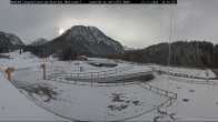 Archiv Foto Webcam Oberstdorf: Blick ins Langlaufstadion 09:00