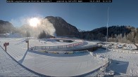 Archiv Foto Webcam Oberstdorf: Blick ins Langlaufstadion 09:00