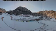 Archiv Foto Webcam Oberstdorf: Blick ins Langlaufstadion 11:00