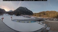 Archiv Foto Webcam Oberstdorf: Blick ins Langlaufstadion 07:00