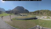 Archiv Foto Webcam Oberstdorf: Blick ins Langlaufstadion 09:00