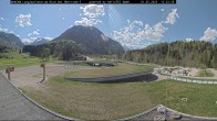 Archiv Foto Webcam Oberstdorf: Blick ins Langlaufstadion 11:00