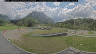 Archiv Foto Webcam Oberstdorf: Blick ins Langlaufstadion 13:00