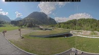 Archiv Foto Webcam Oberstdorf: Blick ins Langlaufstadion 09:00