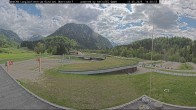 Archiv Foto Webcam Oberstdorf: Blick ins Langlaufstadion 13:00