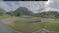 Archiv Foto Webcam Oberstdorf: Blick ins Langlaufstadion 15:00