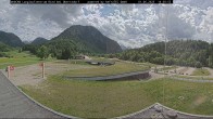 Archiv Foto Webcam Oberstdorf: Blick ins Langlaufstadion 13:00