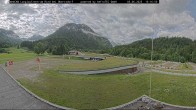 Archiv Foto Webcam Oberstdorf: Blick ins Langlaufstadion 09:00
