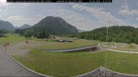 Archiv Foto Webcam Oberstdorf: Blick ins Langlaufstadion 09:00