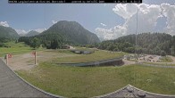 Archiv Foto Webcam Oberstdorf: Blick ins Langlaufstadion 13:00