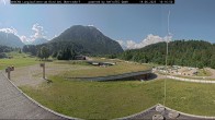 Archiv Foto Webcam Oberstdorf: Blick ins Langlaufstadion 09:00