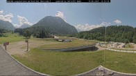 Archiv Foto Webcam Oberstdorf: Blick ins Langlaufstadion 11:00