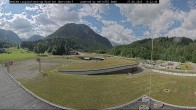 Archiv Foto Webcam Oberstdorf: Blick ins Langlaufstadion 09:00