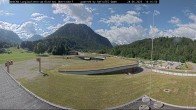 Archiv Foto Webcam Oberstdorf: Blick ins Langlaufstadion 09:00