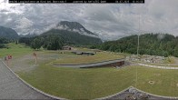 Archiv Foto Webcam Oberstdorf: Blick ins Langlaufstadion 09:00
