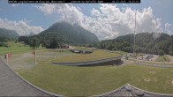 Archiv Foto Webcam Oberstdorf: Blick ins Langlaufstadion 13:00