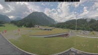 Archiv Foto Webcam Oberstdorf: Blick ins Langlaufstadion 09:00