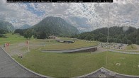 Archiv Foto Webcam Oberstdorf: Blick ins Langlaufstadion 13:00