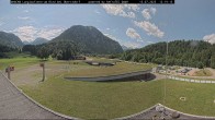 Archiv Foto Webcam Oberstdorf: Blick ins Langlaufstadion 11:00
