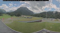 Archiv Foto Webcam Oberstdorf: Blick ins Langlaufstadion 13:00