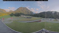 Archiv Foto Webcam Oberstdorf: Blick ins Langlaufstadion 19:00