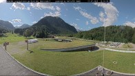 Archiv Foto Webcam Oberstdorf: Blick ins Langlaufstadion 09:00