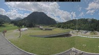 Archiv Foto Webcam Oberstdorf: Blick ins Langlaufstadion 11:00