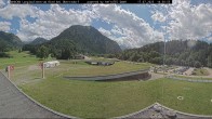 Archiv Foto Webcam Oberstdorf: Blick ins Langlaufstadion 13:00