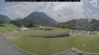 Archiv Foto Webcam Oberstdorf: Blick ins Langlaufstadion 13:00