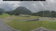 Archiv Foto Webcam Oberstdorf: Blick ins Langlaufstadion 13:00