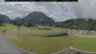 Archiv Foto Webcam Oberstdorf: Blick ins Langlaufstadion 11:00