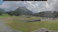 Archiv Foto Webcam Oberstdorf: Blick ins Langlaufstadion 13:00