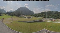 Archiv Foto Webcam Oberstdorf: Blick ins Langlaufstadion 11:00