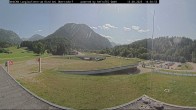 Archiv Foto Webcam Oberstdorf: Blick ins Langlaufstadion 13:00